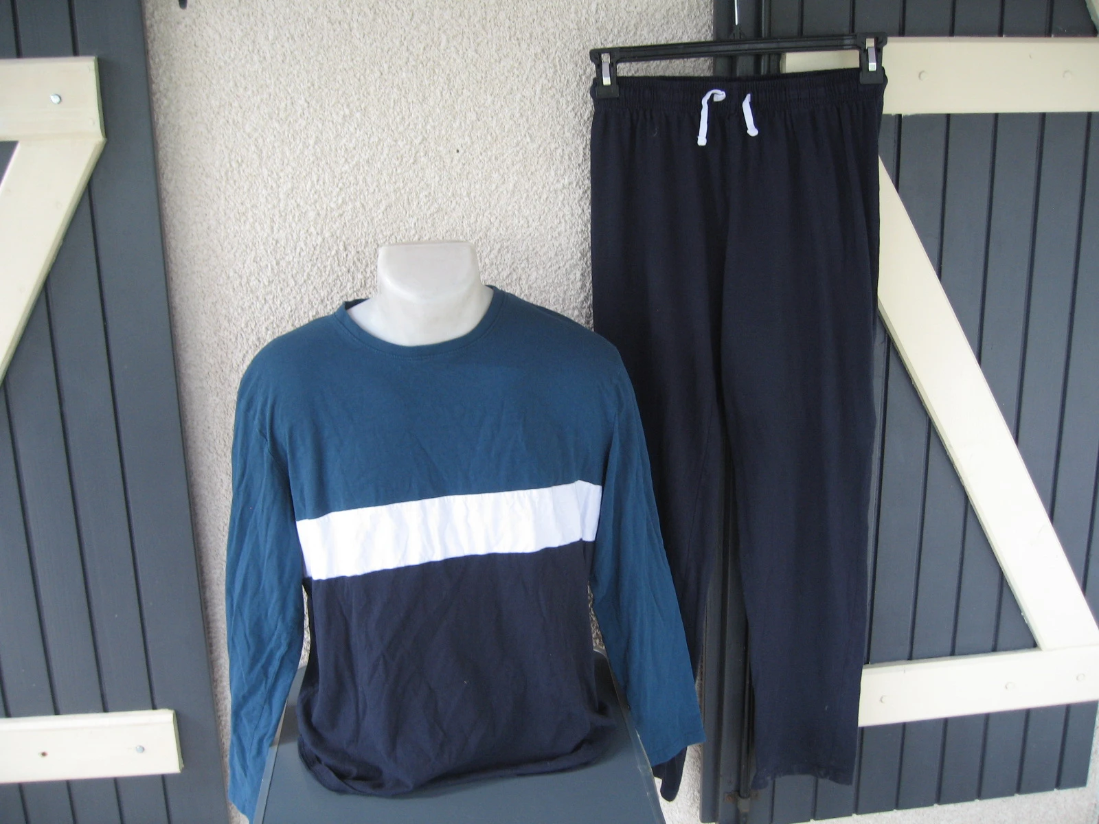 Ensemble Pyjama NPO Men - 100% Coton - Ultra Confort - Taille M
